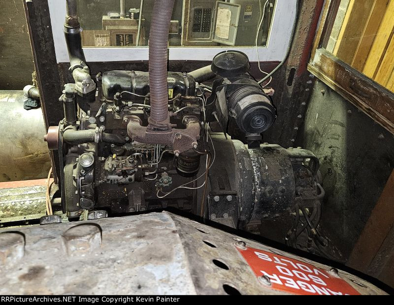 PRR 4666 auxiliary engine